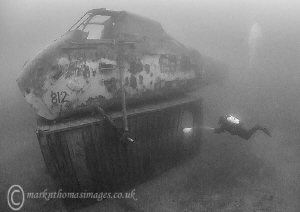 Diver & Helicopter.
Capernwray by Mark Thomas 